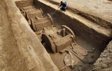 В Китае нашли гробницы возрастом 2 тысячи лет