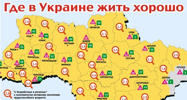 Где в Украине жить хорошо