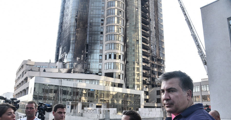 Саакашавили о пожаре в Одессе: 