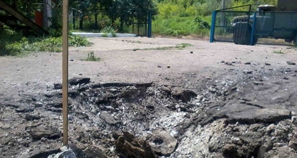 Штаб АТО: украинские военные попали под обстрел в Счастье