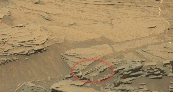Фото дня: на Марсе нашли 