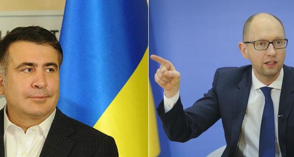 Раунд №3: Саакашвили ответил Яценюку