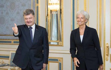 Порошенко встретился с директором-распорядителем МВФ  