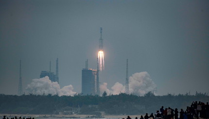 Новая китайская ракета Long March 8 совершила первый полет