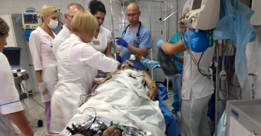 В днепропетровские больницы за выходные привезли 13 раненых бойцов