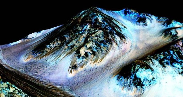 На Марсе нашли жидкую воду и, возможно, жизнь