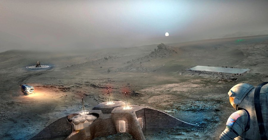 Марсианское жилье будут печатать на 3D-принтере