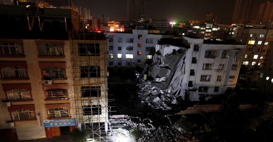 В Китае прогремел очередной взрыв в жилом доме