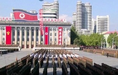 В КНДР начался масштабный парад в честь 70-летия Трудовой партии