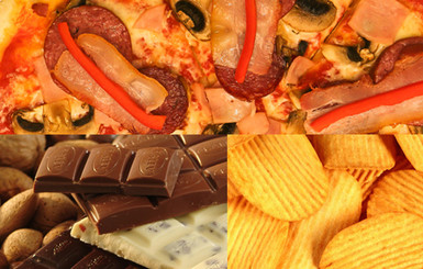 Продукты-наркотики: пицца, шоколад и чипсы