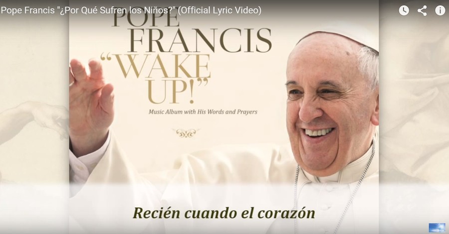 Папа Римский выпустил новую песню из своего будущего рок-альбома