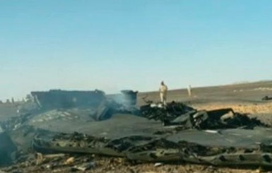 Появились первые фото крушения российского самолета в Египте