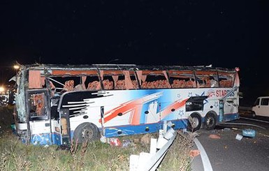 В Австрии перевернулся украинский автобус: двое пассажиров в тяжелом состоянии