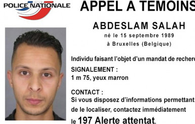 Трагедия в Париже:  предполагаемый террорист  объявлен в розыск  