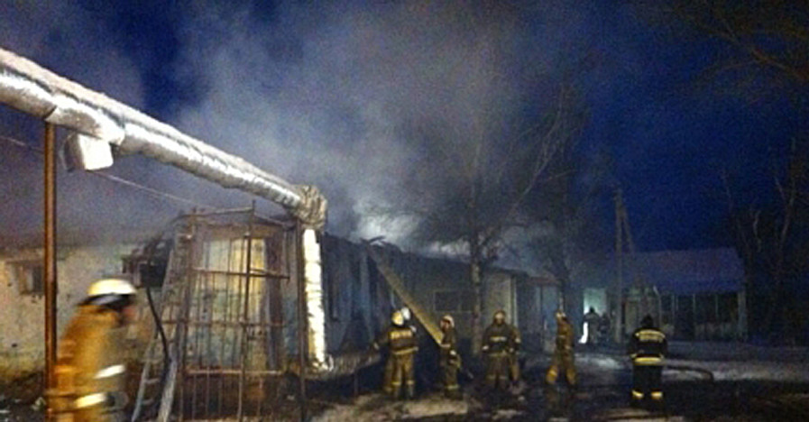 В пожаре под Воронежем погибли более 20 человек