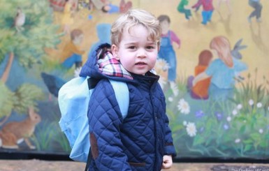 Двухлетний сын Кейт Миддлтон и принца Уильяма пошел в детский сад