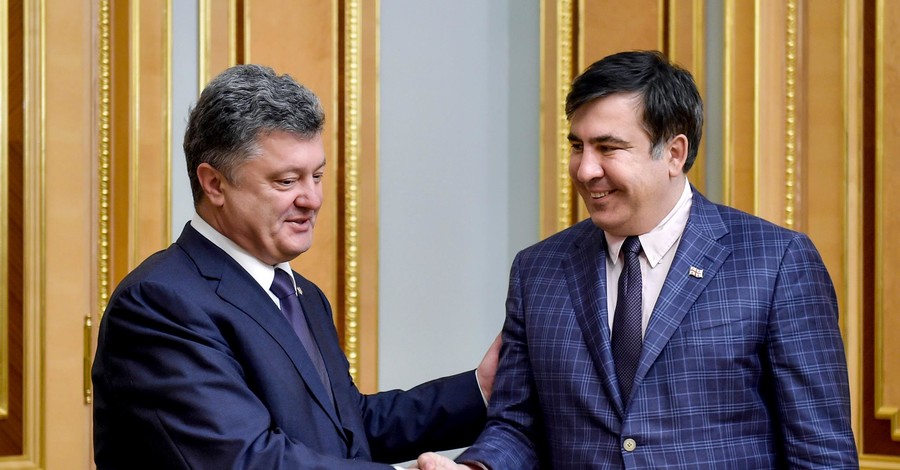 Саакашвили рассказал, с чего Порошенко начал свой бизнес