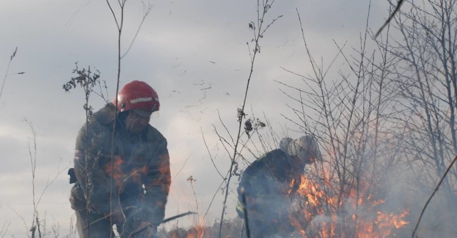 Львовскую область одолевают пожары