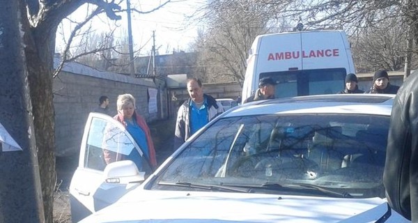 В Никополе неизвестные расстреляли машину, двое погибших