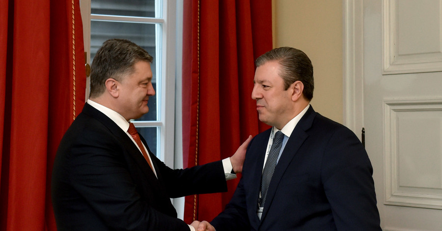 Порошенко договорился о сотрудничестве с Грузией и Румынией
