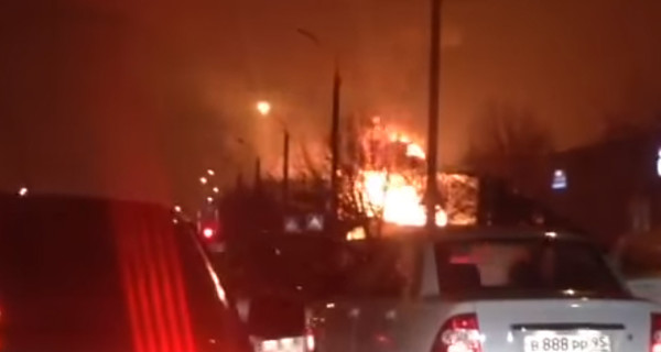 В Грозном взорвалась цистерна с бензином