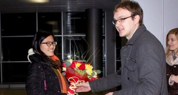 Китайская шахматистка Хоу Ифань прилетела во Львов с мамой