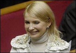 Юлия Тимошенко распустила косу 