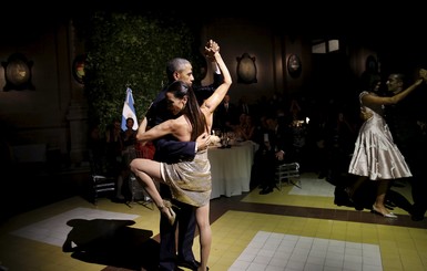 Обама станцевал танго в Аргентине