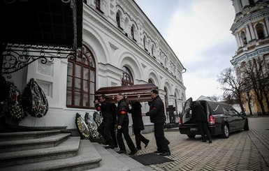 Похороны Грабовского: прощание с убитым адвокатом российского ГРУшника  