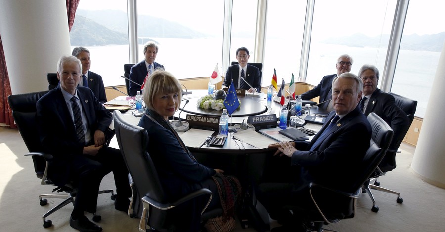 Главы МИД  G7 призвали к мирному урегулированию ситуации в Украине