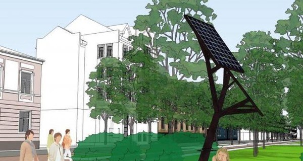В Тернополе появится первое в стране солнечное дерево