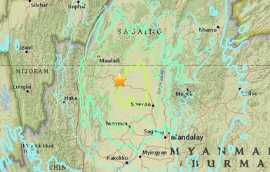 По Мьянме прокатилось сильнейшее землетрясение