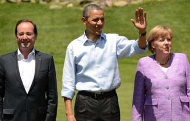 Обама, Меркель и Олланд обсудят украинский вопрос на встрече в Германии
