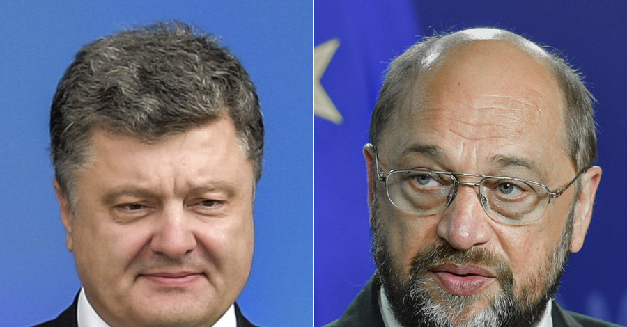 Шульц пообещал ускорить либерализацию визового режима с Украиной