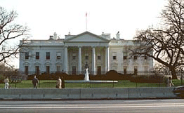 В США горел Белый дом 