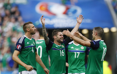 Украина проиграла Северной Ирландии во втором матче на Евро-2016