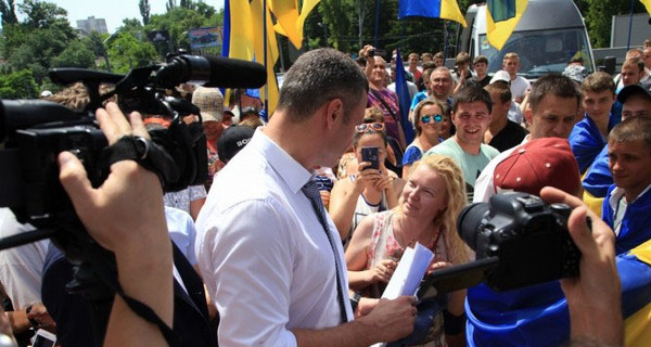 В Одессе Виталий Кличко был категорически против выступления Труханова на муниципальном форуме