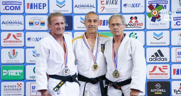 Тренер-ветеран из Павлограда выиграл чемпионат Европы по дзюдо
