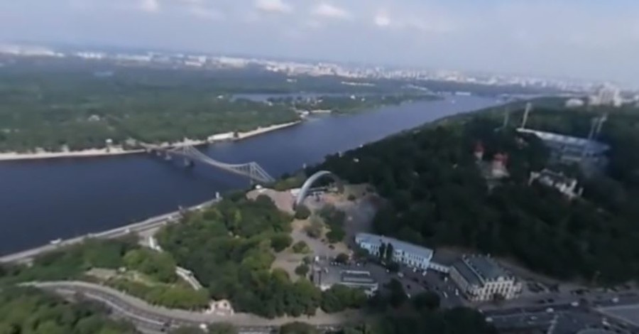 Киевлянин показал Киев с углом обзора в 360 градусов