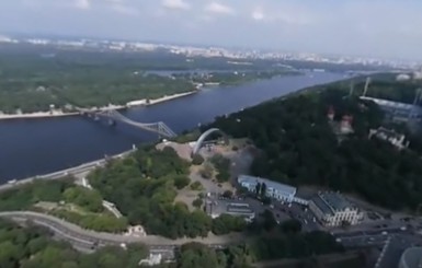 Киевлянин показал Киев с углом обзора в 360 градусов