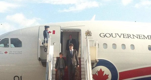 В Украину прилетел премьер-министр Канады