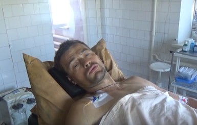СБУ сняла на видео раненого возле Троицкого россиянина