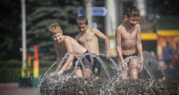 Киев пережил самое жаркое воскресенье за свою историю