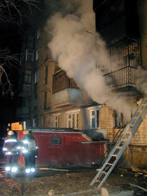 В Донецке взорвался жилой дом 