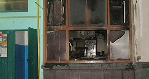 В Павлограде горела заваленная боеприпасами квартира