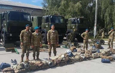 Украинских десантников отправили на учения в Литву