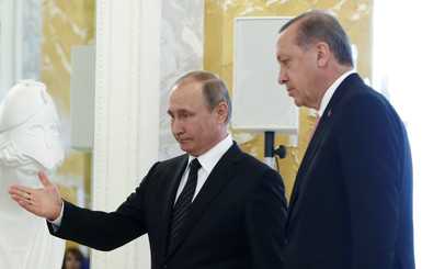 Путин и Эрдоган договорились о возобновлении строительства 