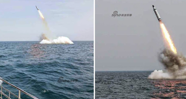 СМИ: Северная Корея запустила баллистическую ракету с подводной лодки