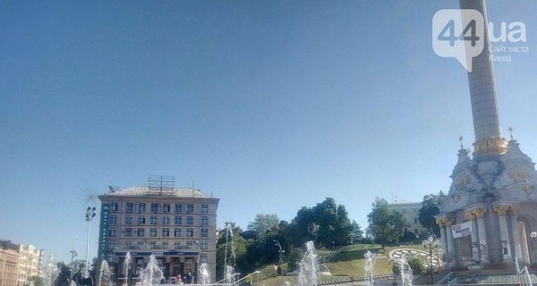 Ремонт фонтана на Майдане Независимости обошелся в 1,5 миллиона гривен