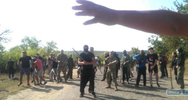 В Одессе селяне подрались с охранной фирмой за урожай 